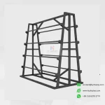 Carpet & Rug Roll Display Stand-empty-KYdisplay
