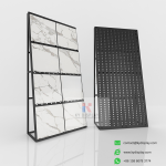 Premium Wall Panel Tile Display Stand_side view 1_KYdisplay