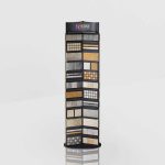 Rotating Sample Boards Display Tower yy
