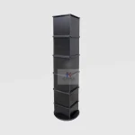 360 Rotating Tile Display Rack – Compact 8-12 Sample Rotating Stand_main 2_KYdisplay