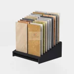 Waterfall Sample Wood Flooring Travertine Quartz Tile Stone Showroom Displays_stone double_description