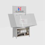 Modular Carpet Swatch Display System Rack_white_blank_KYdisplay