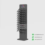 Decorative Stone Sample Stand for Interior Showrooms_black blank_KYdisplay