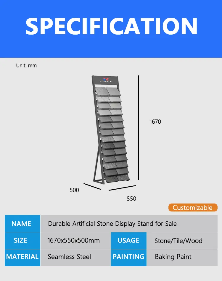 Artificial Stone Display Stand
