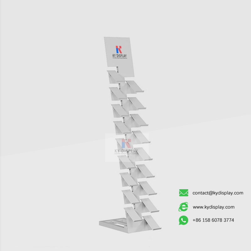 Revolutionary Inclined Stone Display Rack for Quartz & Granite ...