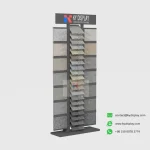 Premium Quartz Slab Rack for Quartz & Granite Showroom_black product_KYdisplay