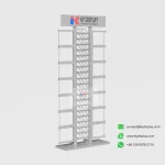 Premium Quartz Sample Stand for Quartz & Granite Showroom_white product_KYdisplay for Quartz & Granite Showroom_white blank_KYdisplay