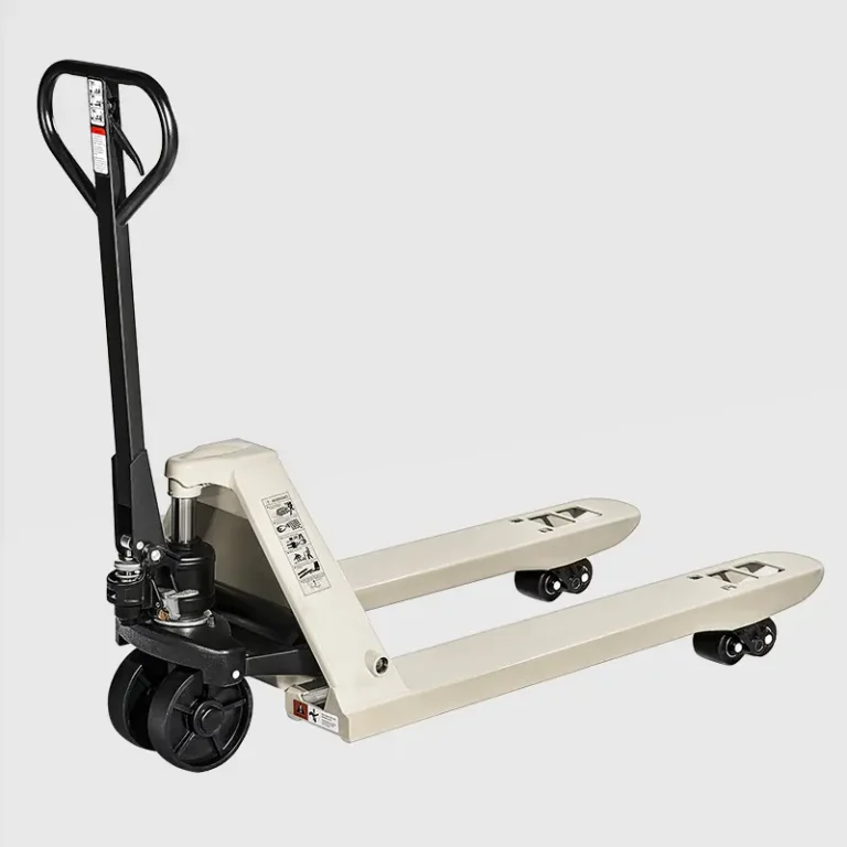 Right side view of 5T Heavy Duty Hand Pallet Truck – Manual Pallet Jack for industrial use
