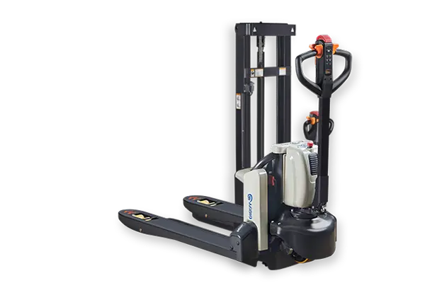 KYDISPLAY industrial stacker for warehouse lifting and storage – electric and manual stackers for safe pallet handling