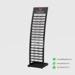 Ceramic Tile Display Stand for Showrooms_empty_side view_KYDISPLAY