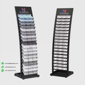 Ceramic Tile Display Stand for Showrooms_sample and empty_KYDISPLAY