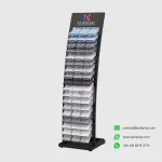 Ceramic Tile Display Stand for Showrooms_samples_side view_KYDISPLAY