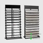 11-Tier Efficient Ceramic Tile Display Rack_big size_KYdisplay