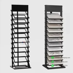 11-Tier Efficient Ceramic Tile Display Rack_small size_KYdisplay