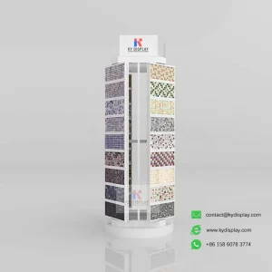 Mosaic Tiles Display Stand with 36 Slots__sample 2_KYdisplay