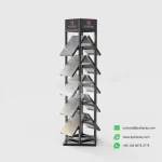 Quartz Sample Display Rack – Double-Sided 5-Layer 10-Sample Vertical Stand_Main 2_KYdisplay.png