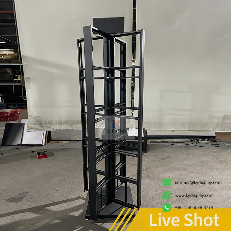Best 4 Sided Spinner Display Stand 2026 | Ultimate 360° Rotating Tile ...