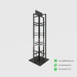4 Sided Spinner Display Stand – 360° Rotating Tile Stone Sample Rack_Main 02_KYdisplay