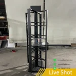 4 Sided Spinner Display Stand – 360° Rotating Tile Stone Sample Rack_live shot_KYdisplay