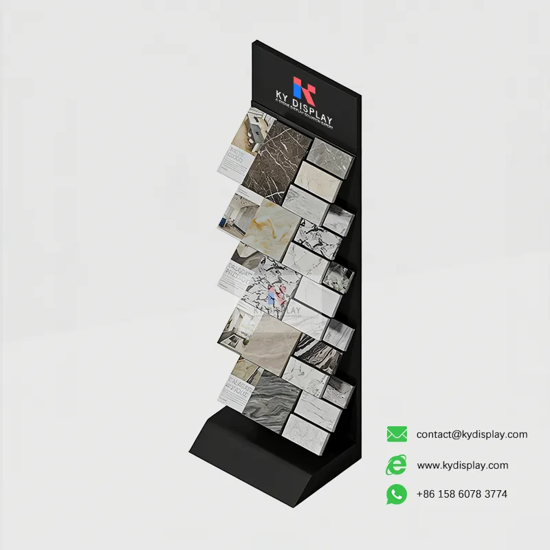 2026 Best Inclined Stone Display Rack Wholesale Guide from China Factory 1 2026 Best Inclined Stone Display Rack Wholesale Guide from China Factory-KYdisplay