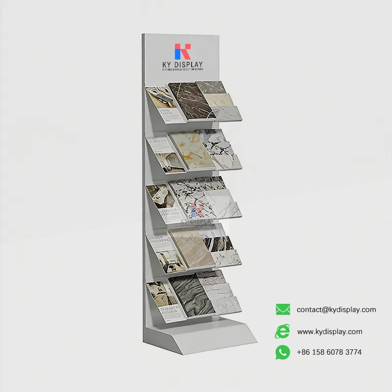 Slanting Display Rack Best Inclined Stone Display Stand 2026 | Ultimate 5-Tier Slanted ...
