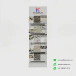Inclined Stone Display Stand – 5-Tier Slanted Vertical Sample Rack_main 04_KYdisplay