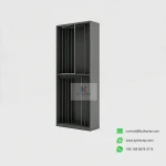 Push Pull Laminate Flooring Display Rack – Double Sided Vertical Sliding Sample Cabinet_Main 02_KYdisplay