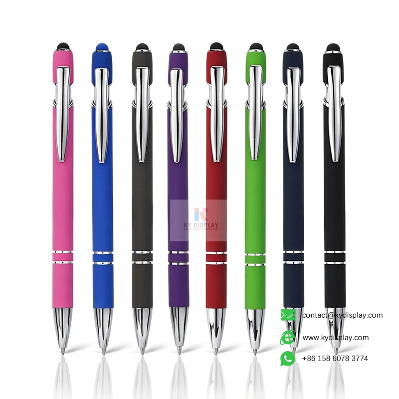 Custom Branded Pens — Metal Executive & 2-in-1 Stylus, Built for Brand Gifting-Main image 3-KYdisplay