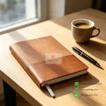 Custom Leather Notebook – A5 & B5 Hardcover Branded Corporate Gift 1-KYdisplay