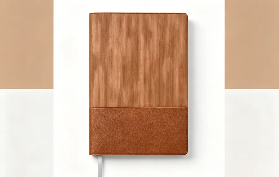 custom leather notebook