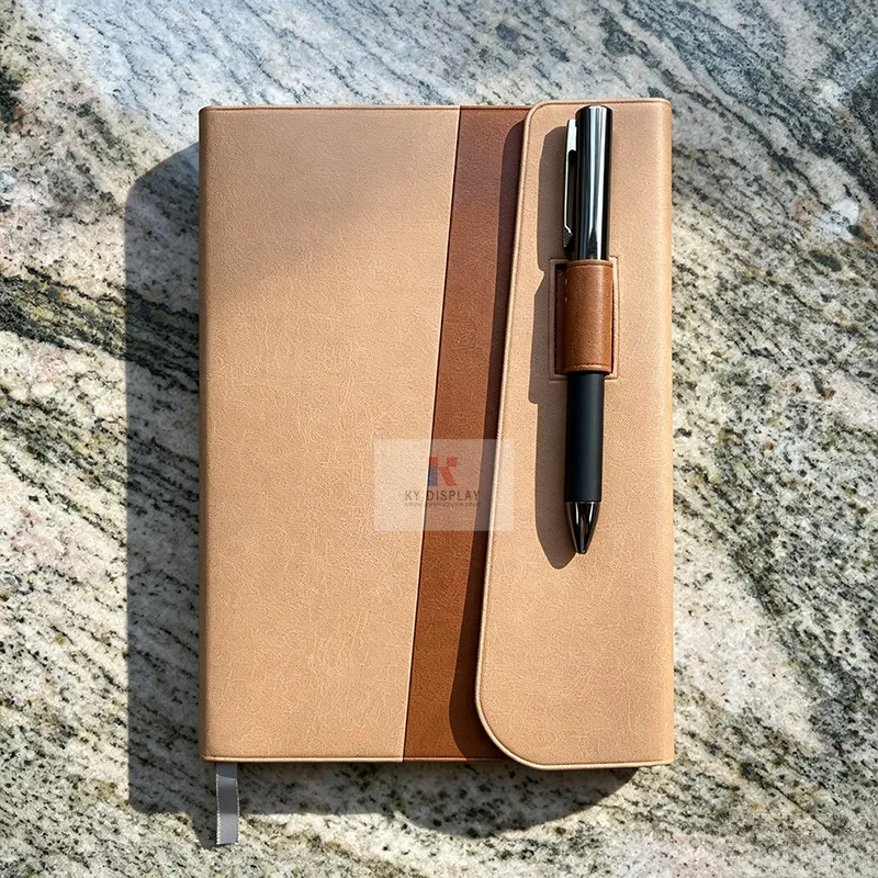 custom leather notebook
