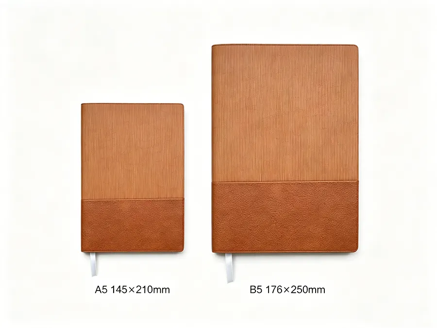custom leather notebook
