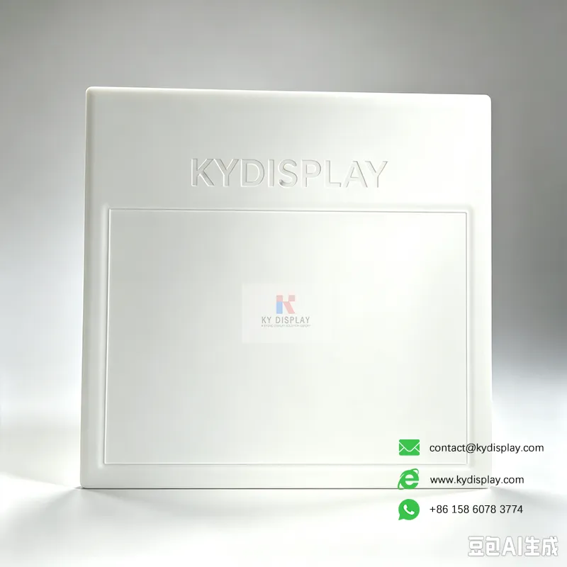 Mosaic Plastic Sample Board – 320×320mm Customizable Portable Showroom Display 1- KYdisplay