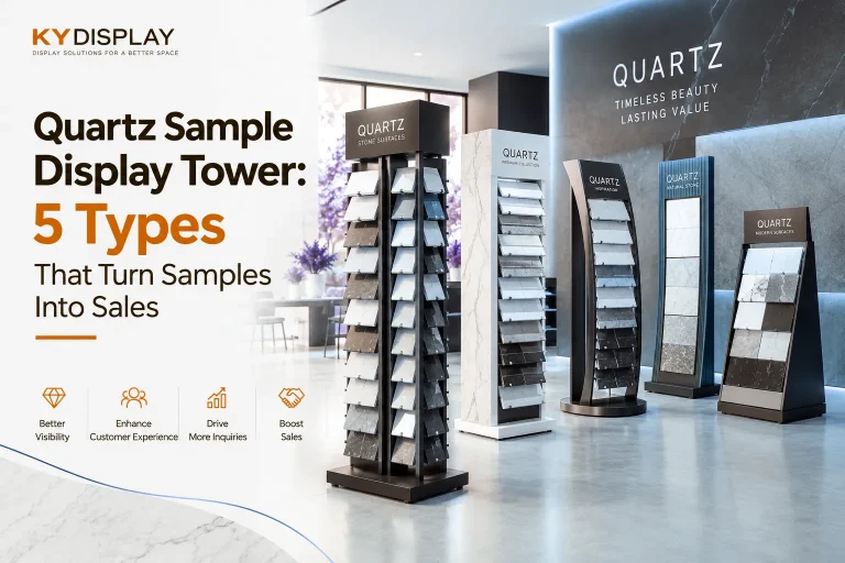 Quartz Sample Display Tower: 5 Types That Turn Samples Into Sales 15 Quartz Sample Display Tower 5 Types That Turn Samples Into Sales(1)