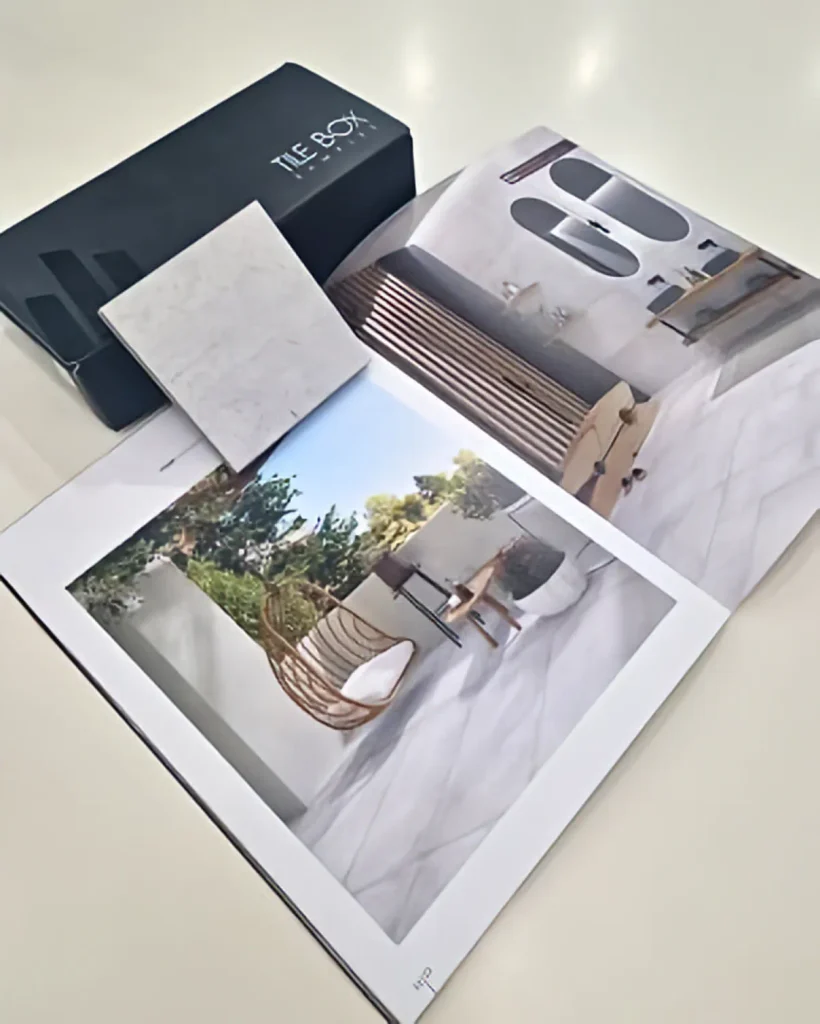 tile sample book