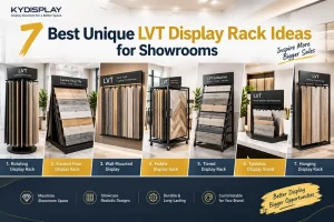 7 Best Unique LVT Display Rack Ideas for Showrooms
