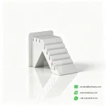 A-Frame Stone Display Stand – Stepped Ladder Countertop Sample Rack-blank-KY DISPLAY